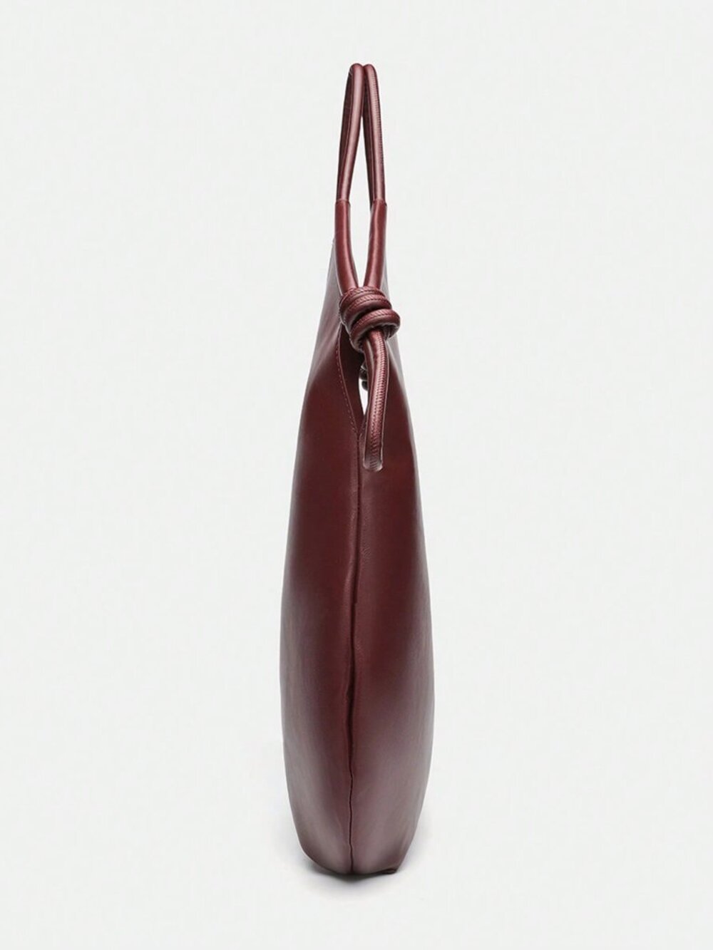 Burgundy Vintage Women's Shoulder Bag - Picture 3 of 6